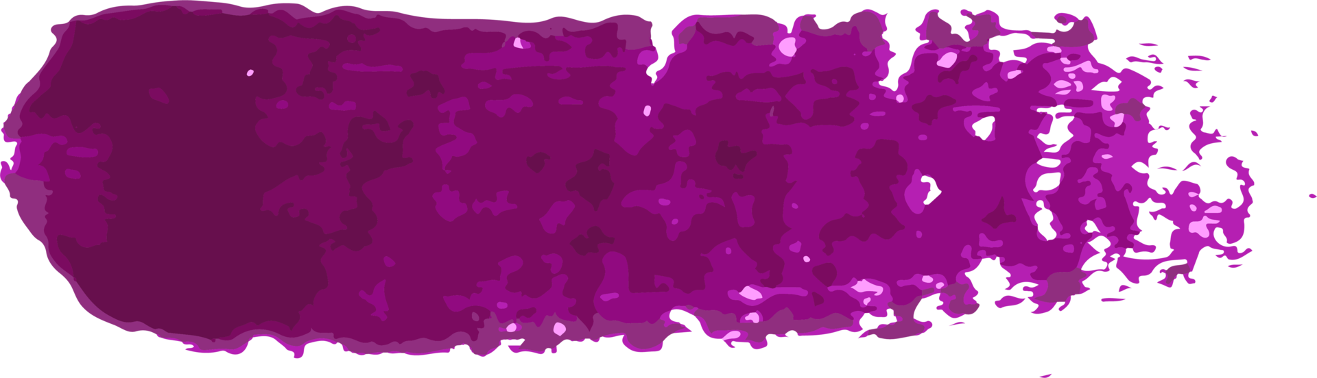 Violet Watercolor brush stroke png