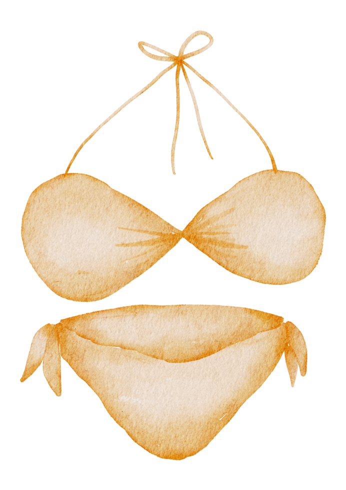 summer clothes watercolor png