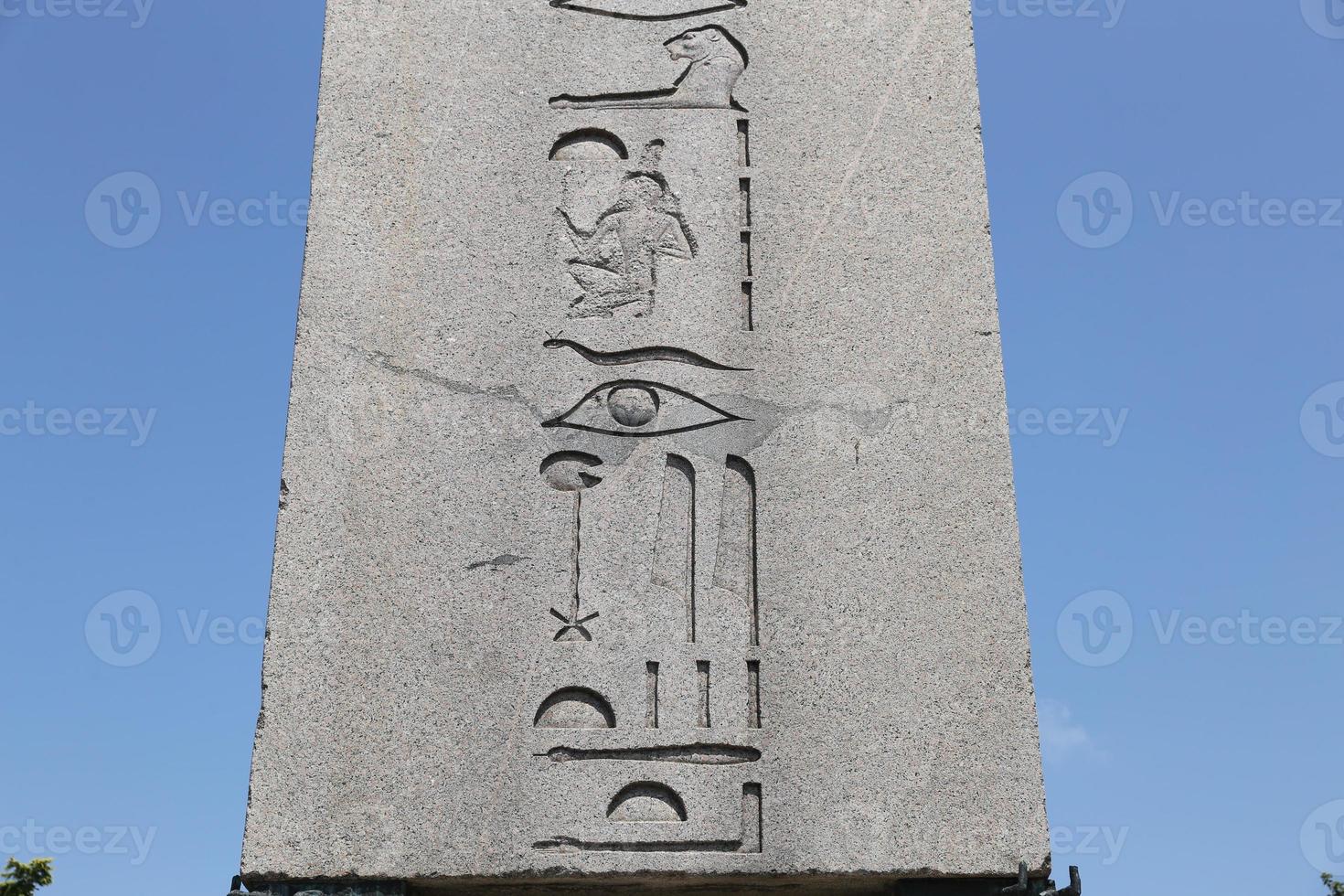 Obelisk of Theodosius in Istanbul City photo