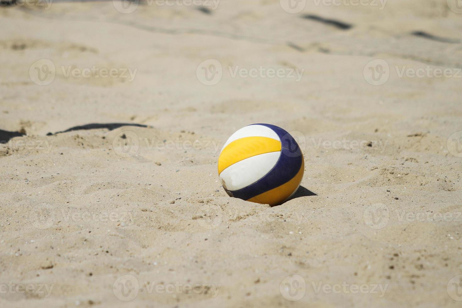 Beach volleyball ball photo