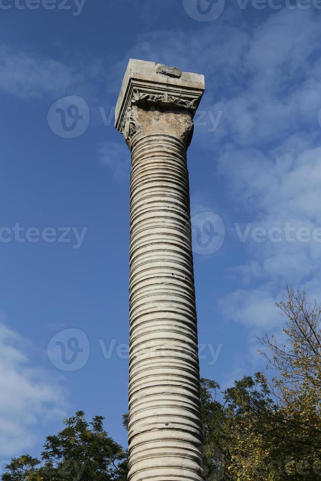 Column of Julian in Ankara City photo