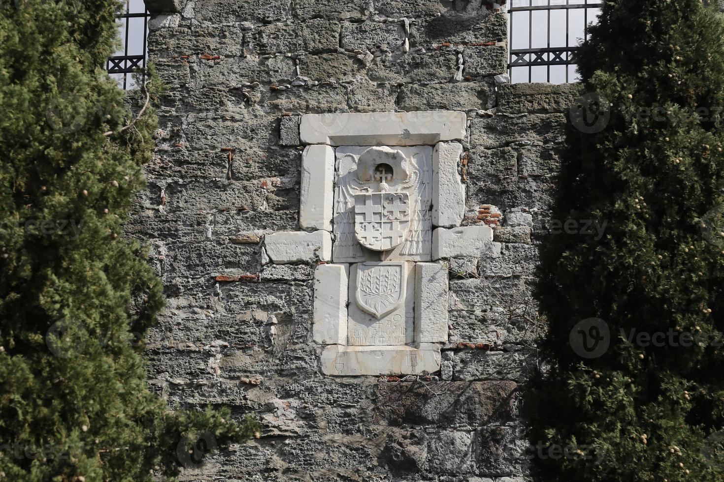 Knight Symbols in Bodrum Castle photo