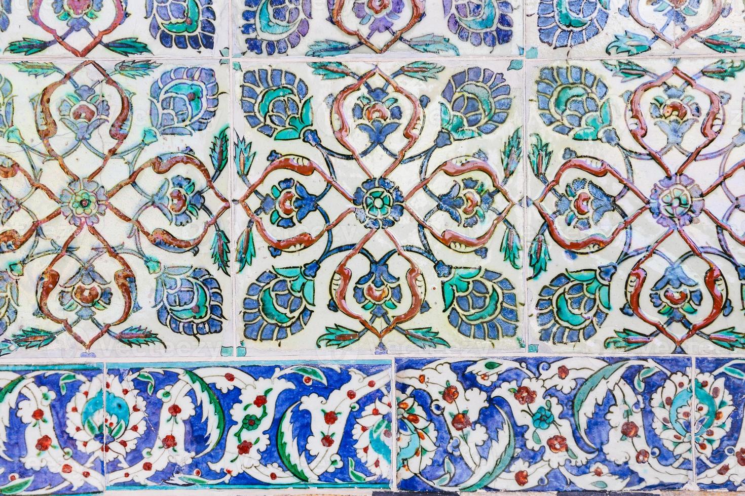 Blue Tiles in Topkapi Palace photo