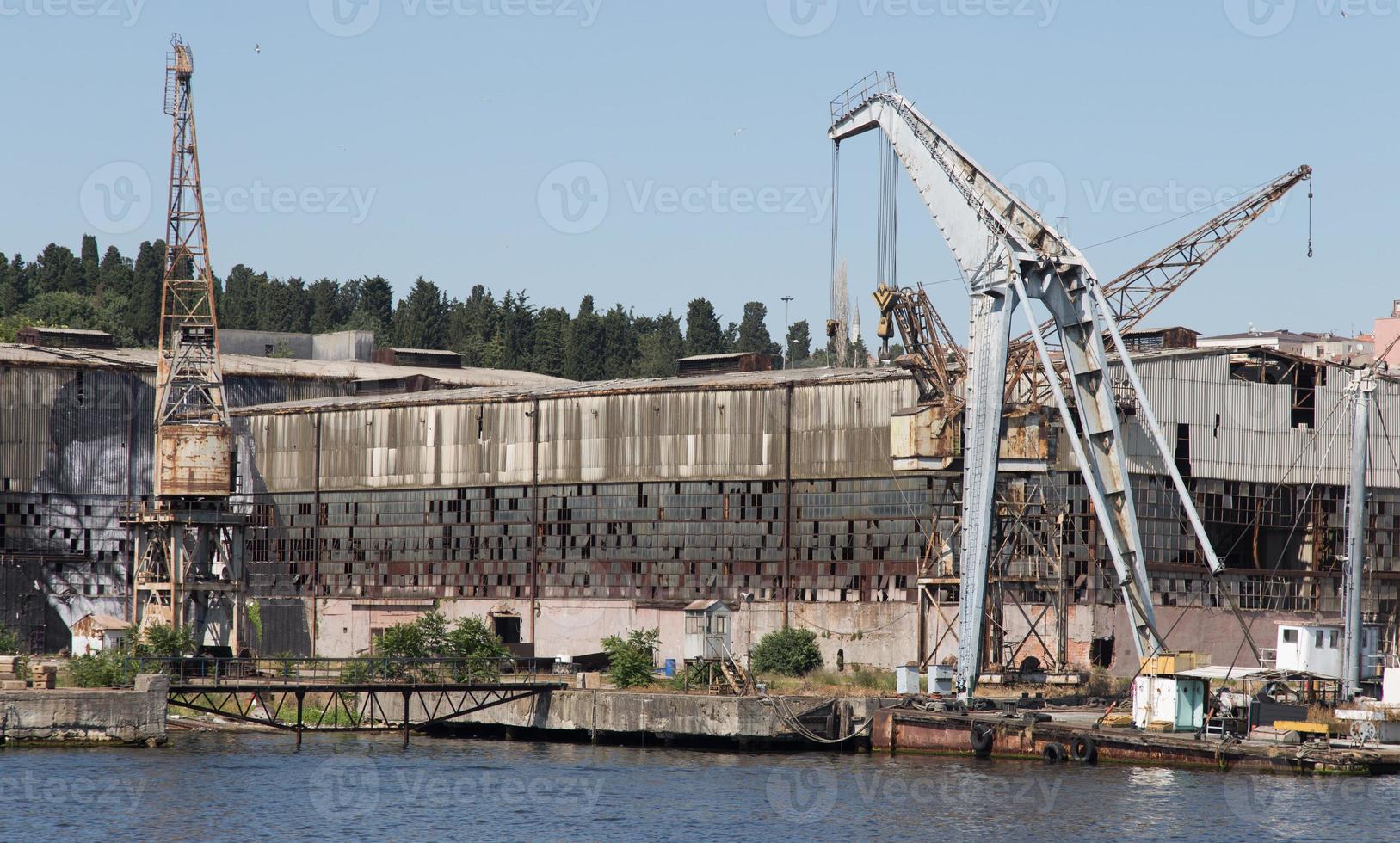 Old Shipyard in Istanbul photo