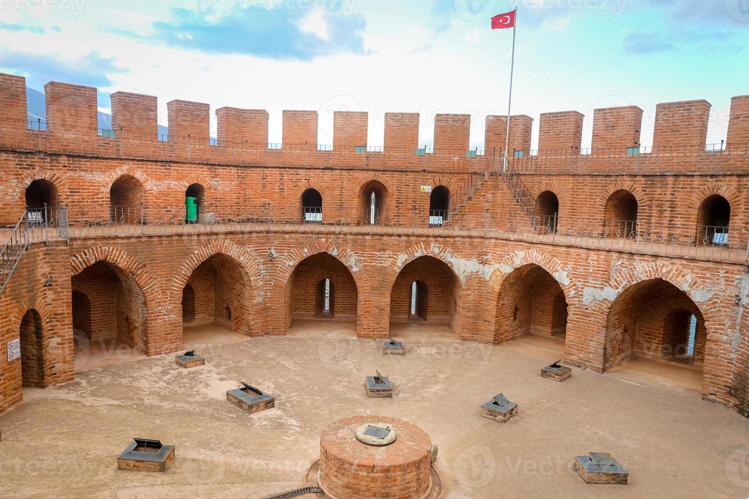 Alanya Red Tower in Alanya Town, Antalya, Turkey photo