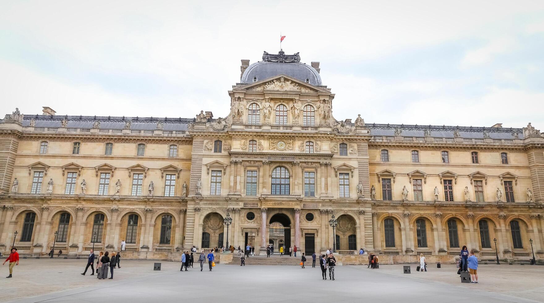Louvre Museum in Paris City photo