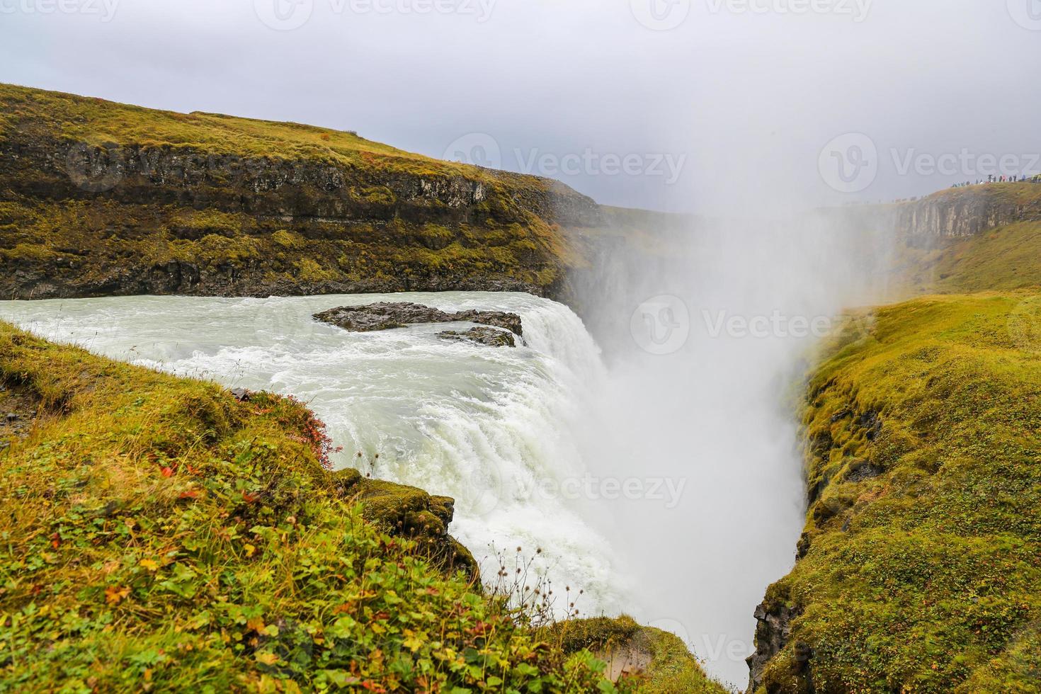 Gullfoss Waterfall in Iceland photo