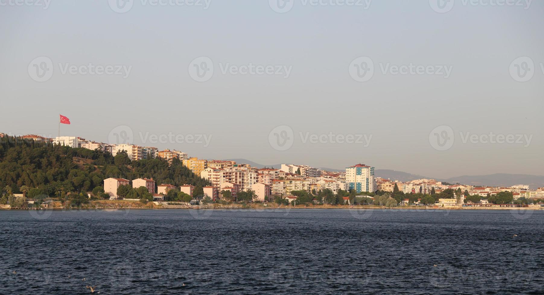 ciudad de canakkale en turquía foto