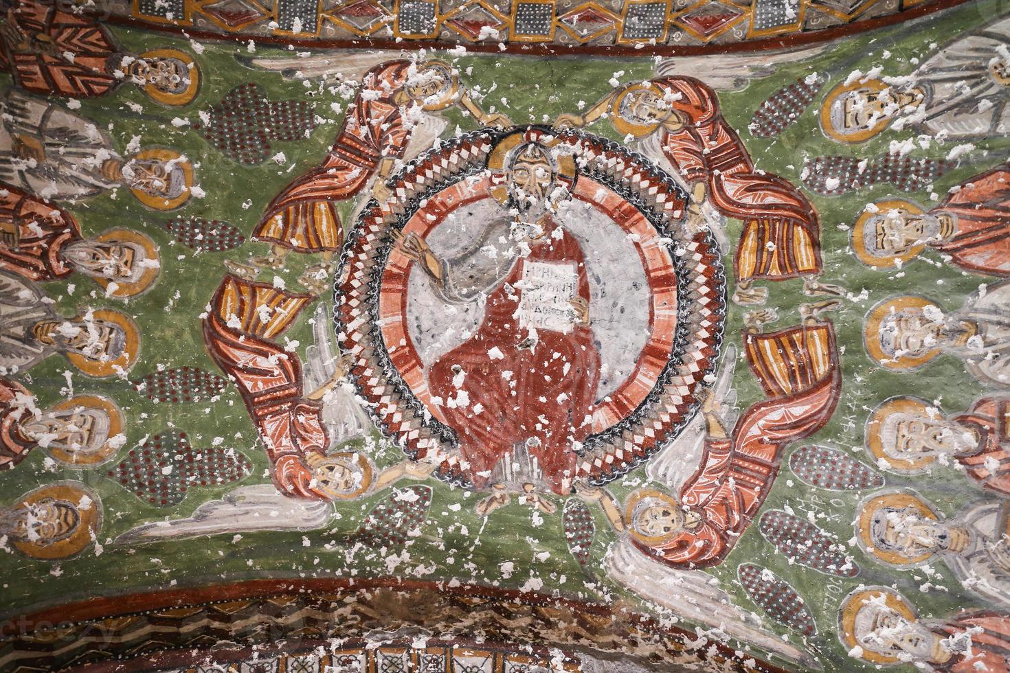 Purenli Seki Church in Ihlara Valley, Turkey photo