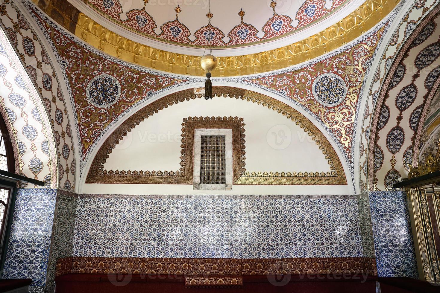 palacio de topkapi en la ciudad de estambul, turquía foto