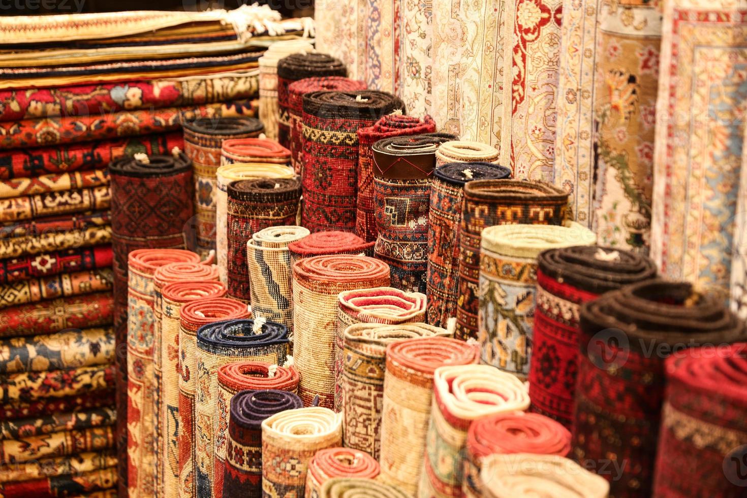 Turkish Carpets in Grand Bazaar photo