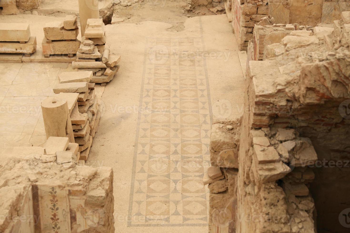 Terrace Houses in Ephesus Ancient City photo