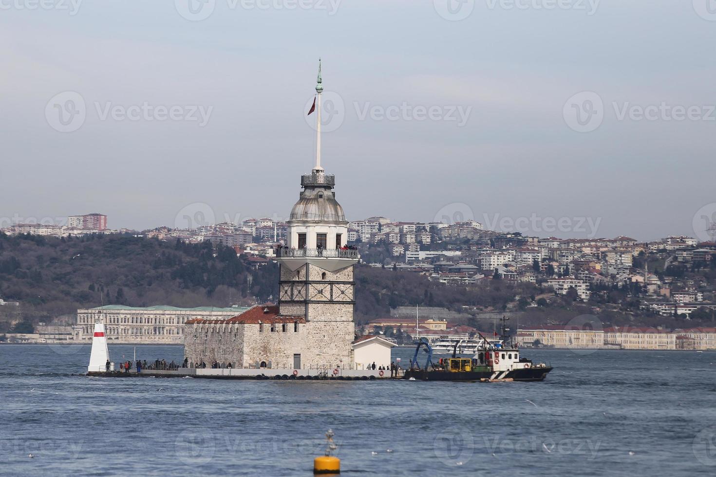 Maidens Tower in Istanbul photo