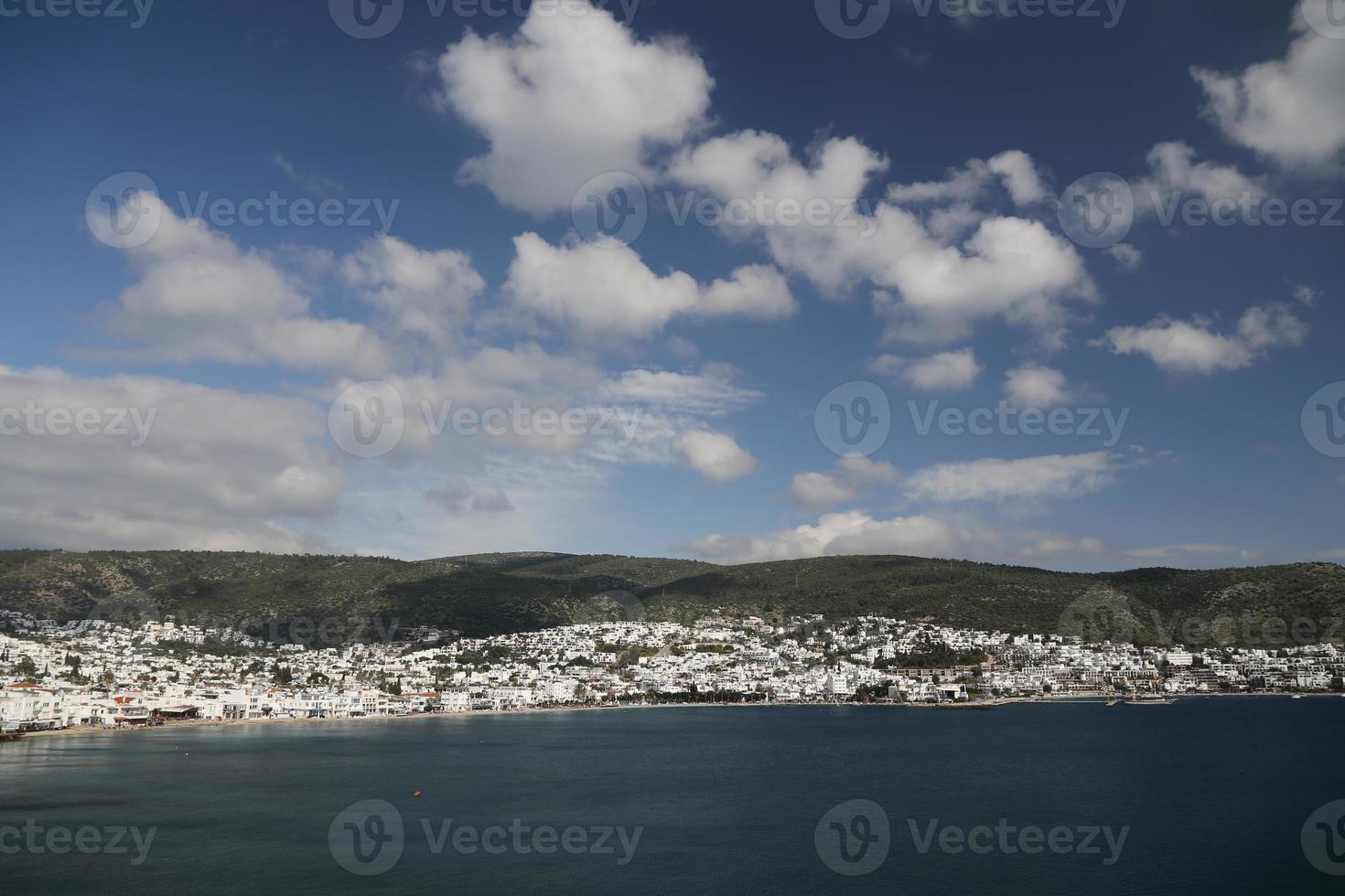 Bodrum Town in Aegean Coast of Turkey photo