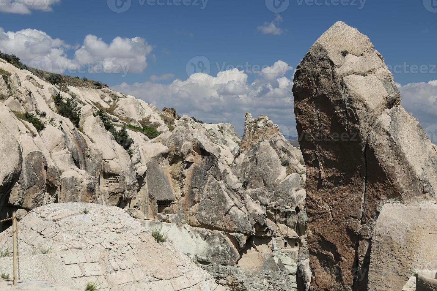 Rock Formations in Cappadocia, Turkey photo