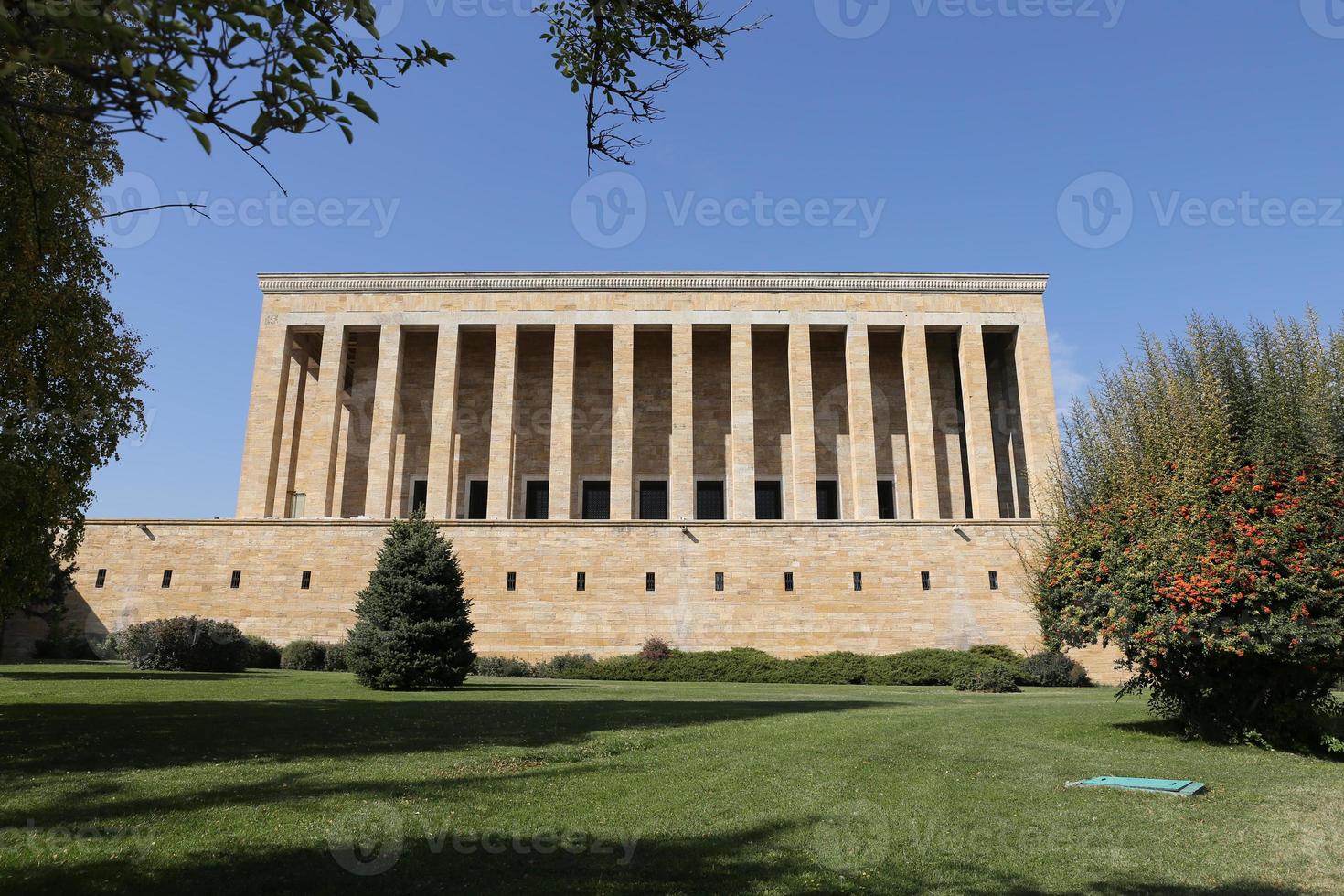 Anitkabir mausoleum of Mustafa Kemal Ataturk in Ankara photo