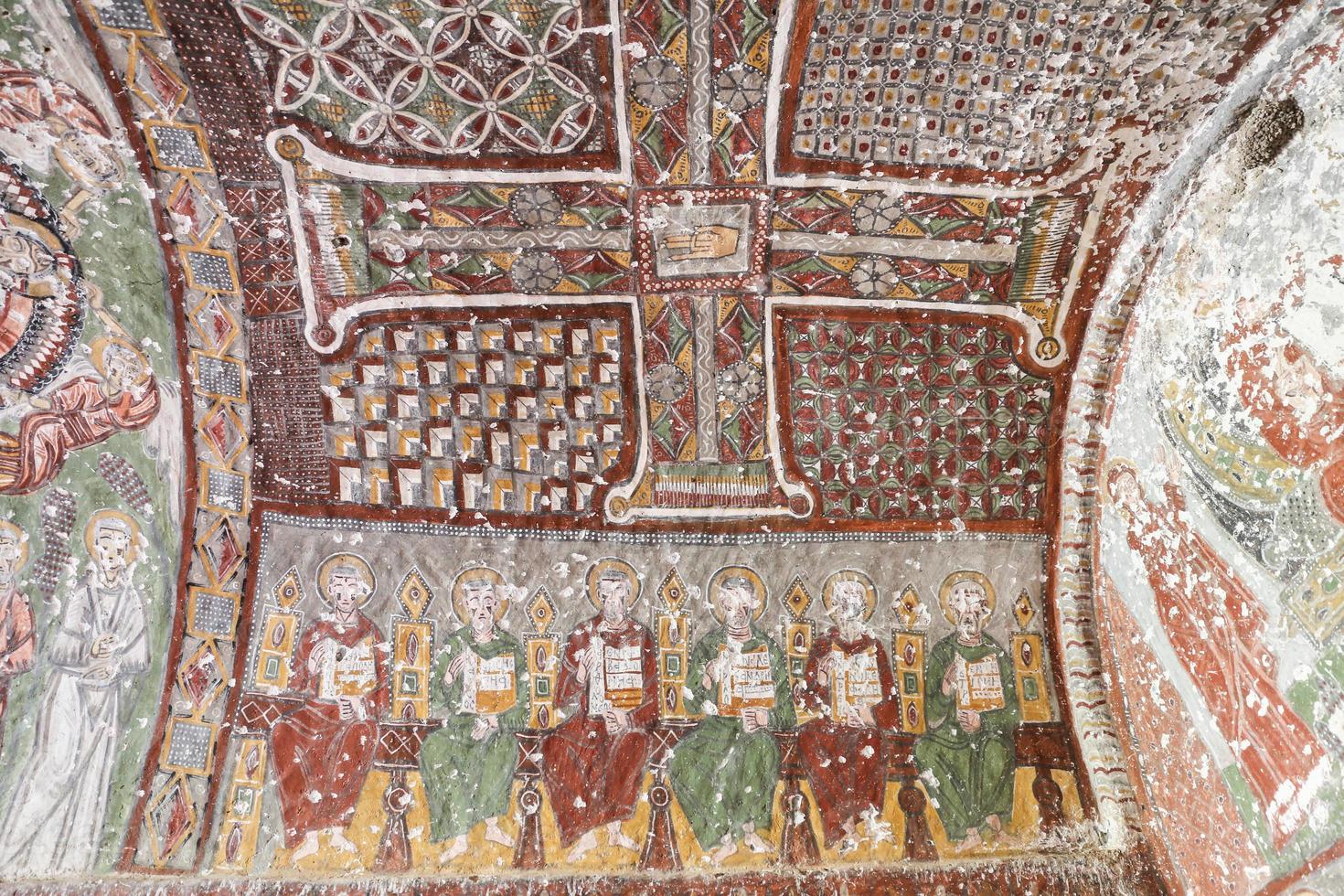 Purenli Seki Church in Ihlara Valley, Turkey photo