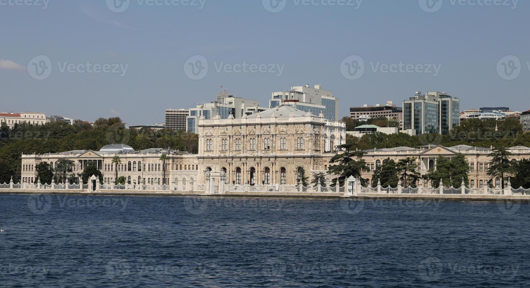 Dolmabahce Palace in Istanbul, Turkey photo