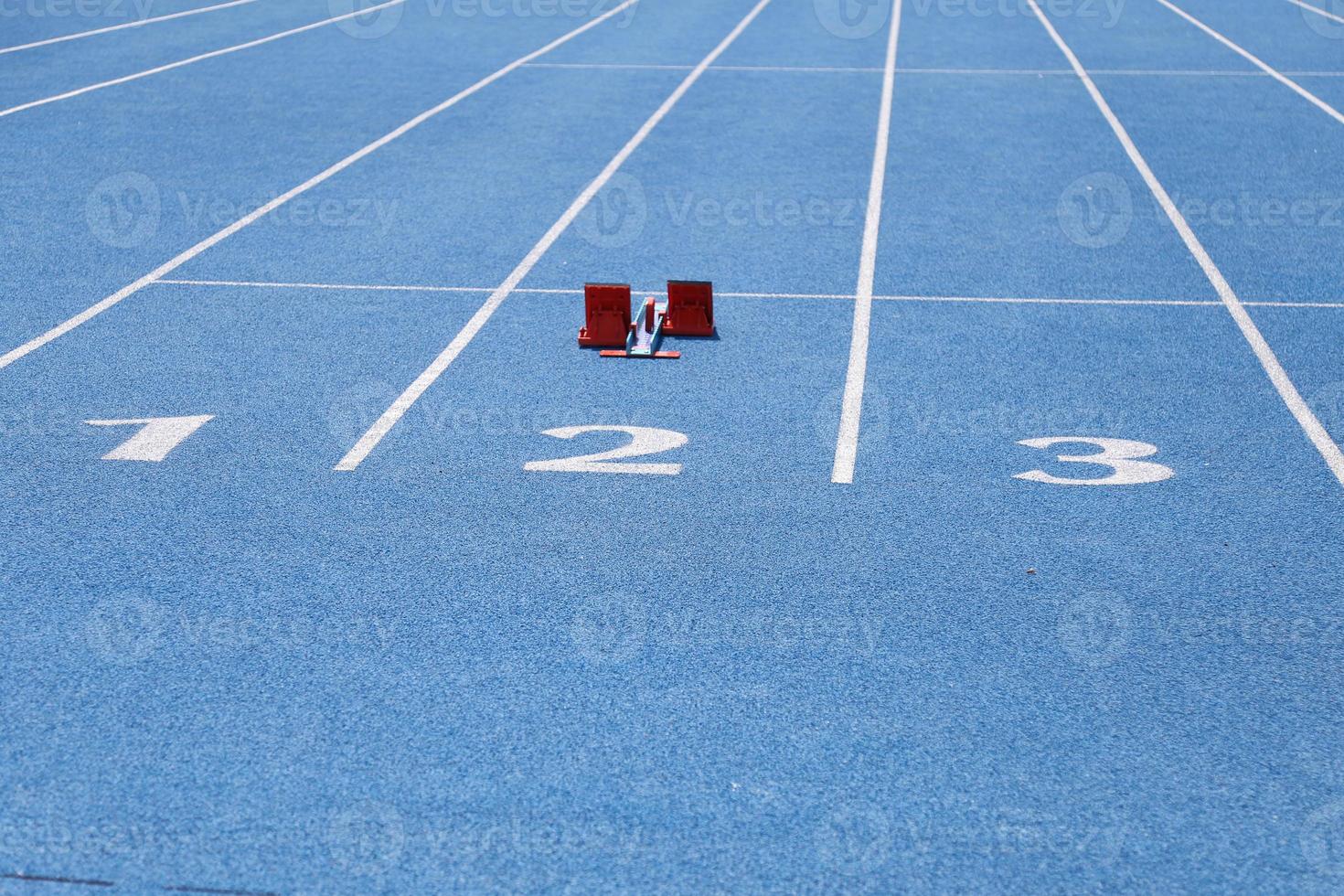 Numbers on running Field photo