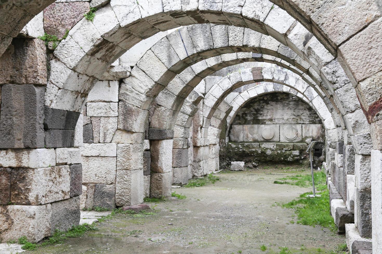 Agora of Smyrna in Izmir, Turkey photo