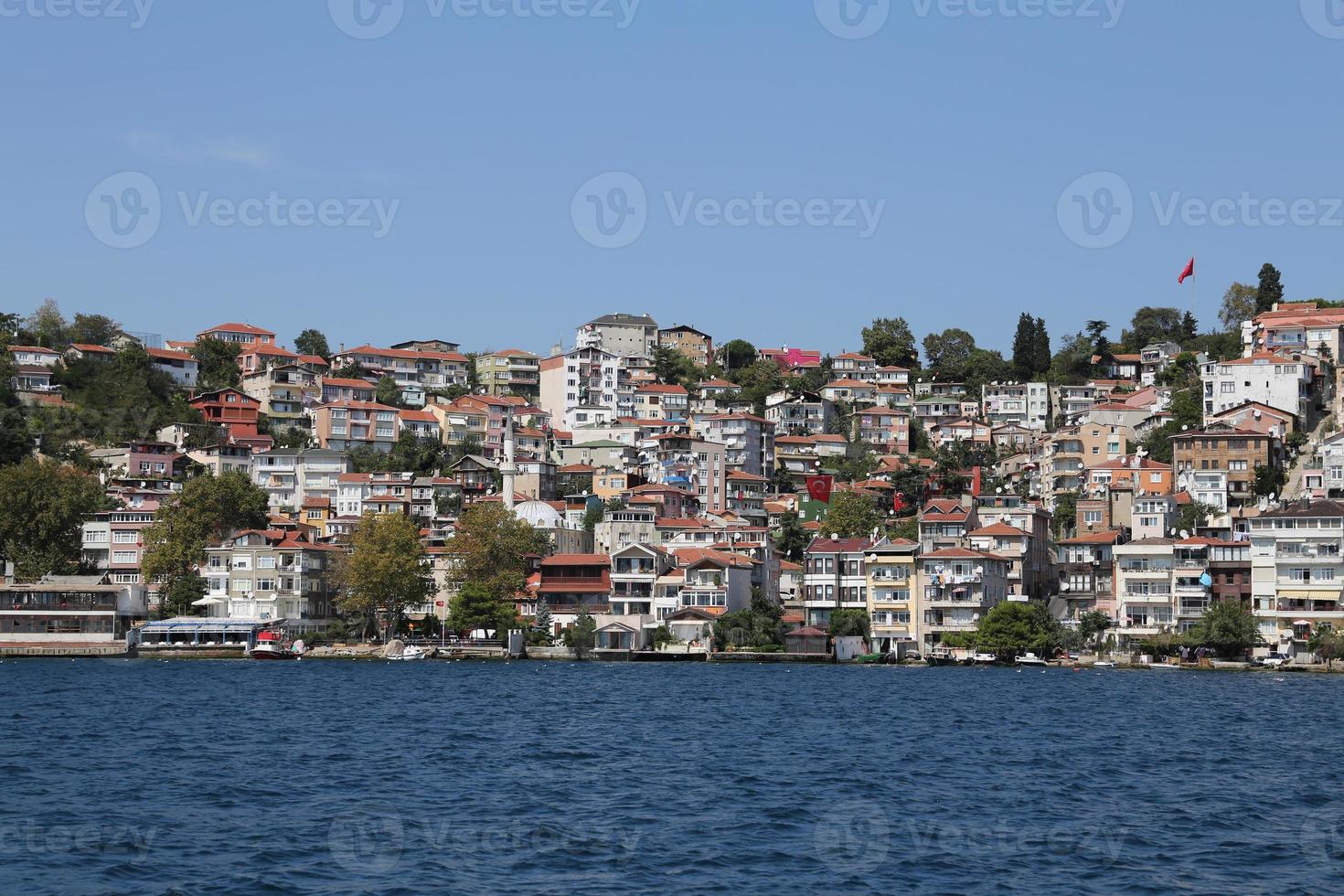 Buildings in Istanbul City, Turkey photo