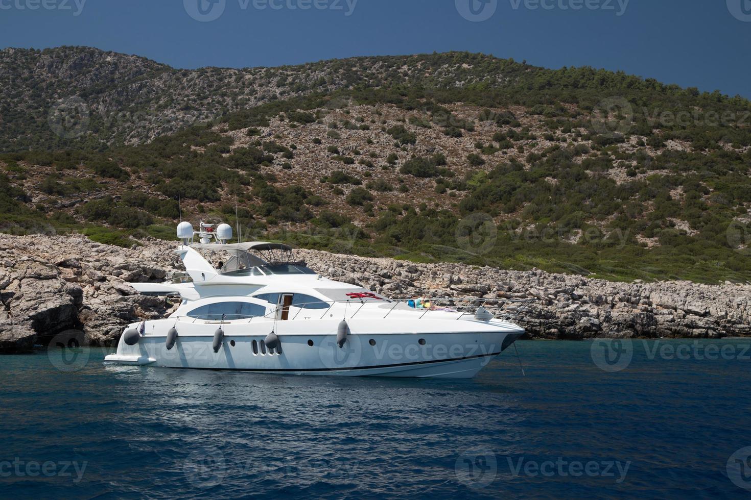Yacht in Sea photo