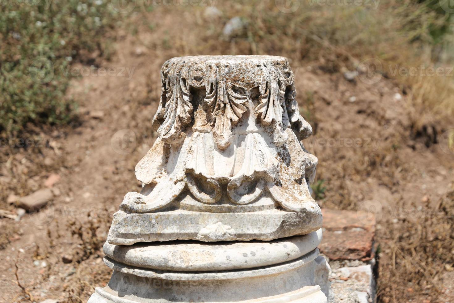 Ruins in Ephesus Ancient City photo