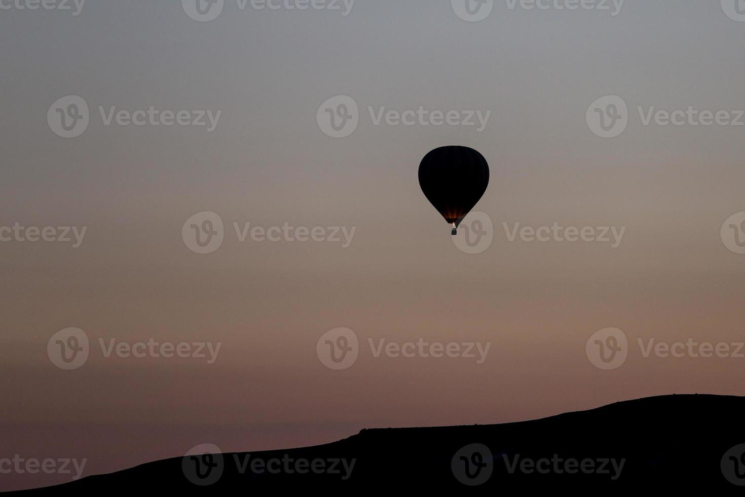 Hot Air Balloon Over Goreme Town photo