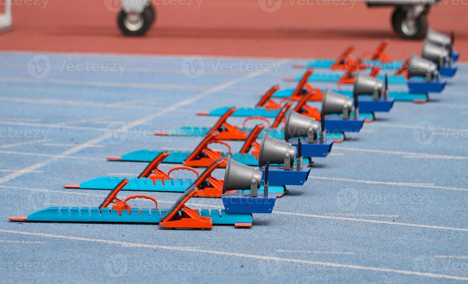 Starting Blocks in Track and Field photo