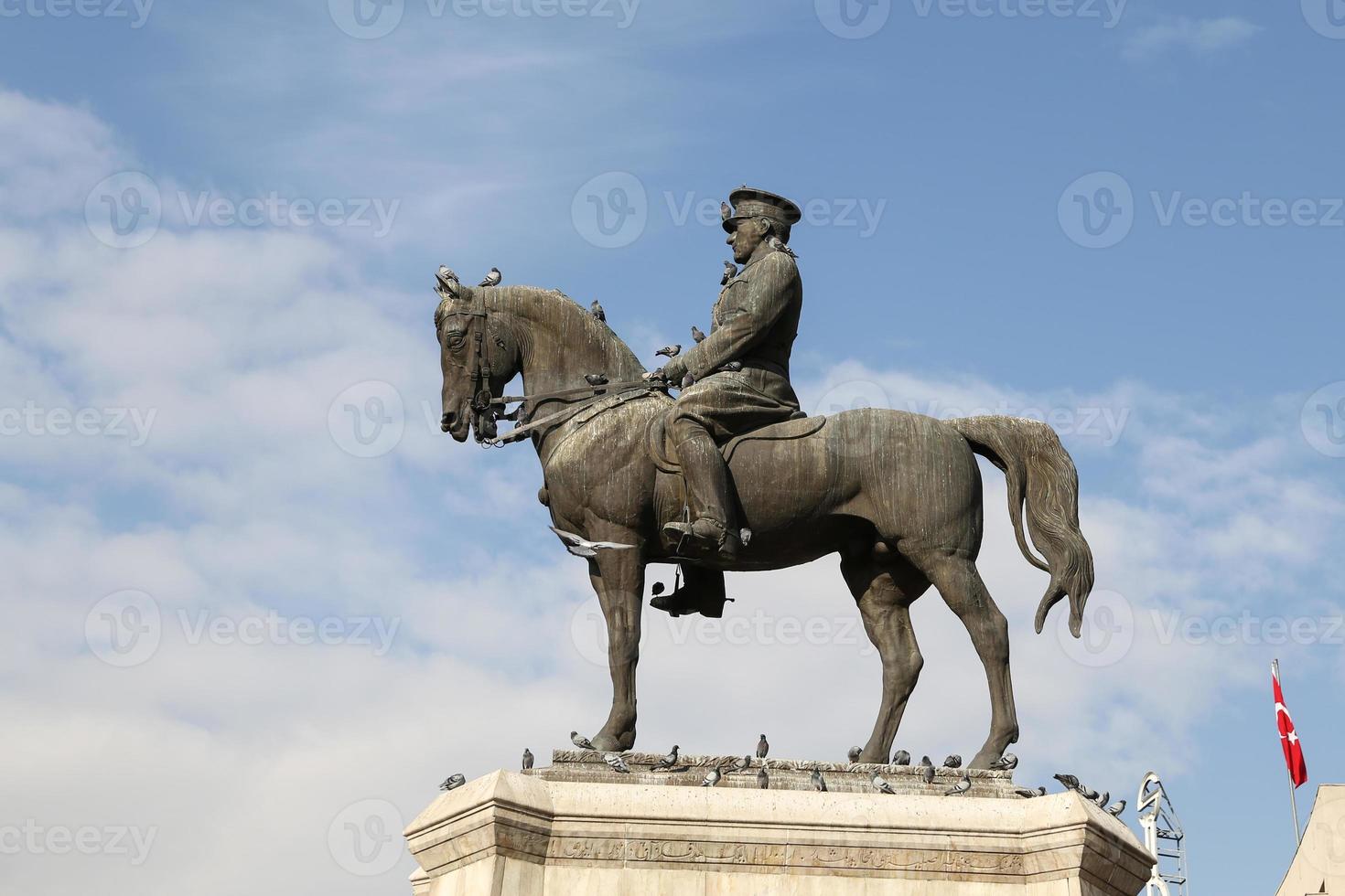 Victory Monument in Ankara photo