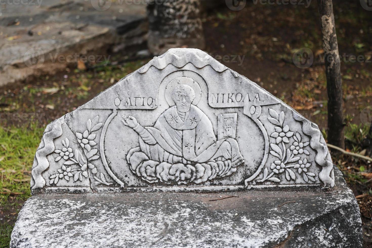 Sculpture in Bodrum Castle photo