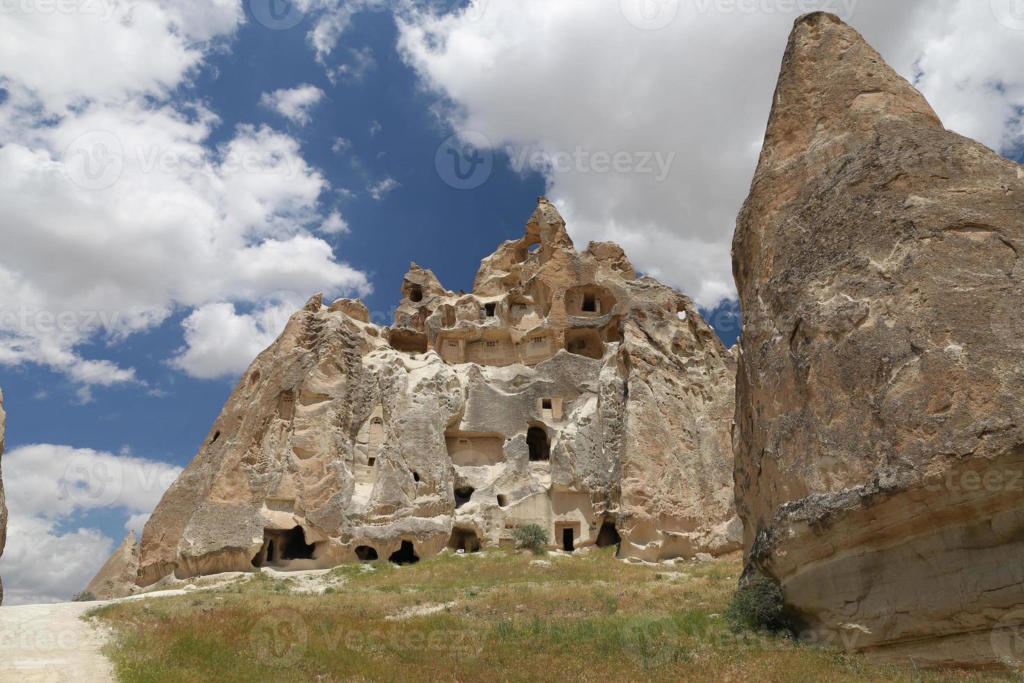 Rock Formations in  Cappadocia photo