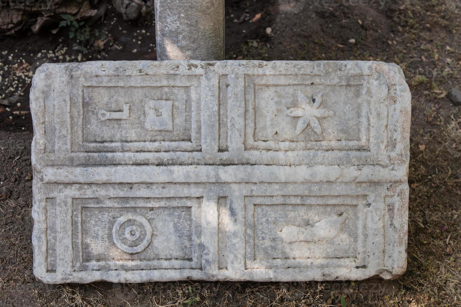 Knight Symbols in Bodrum Castle photo