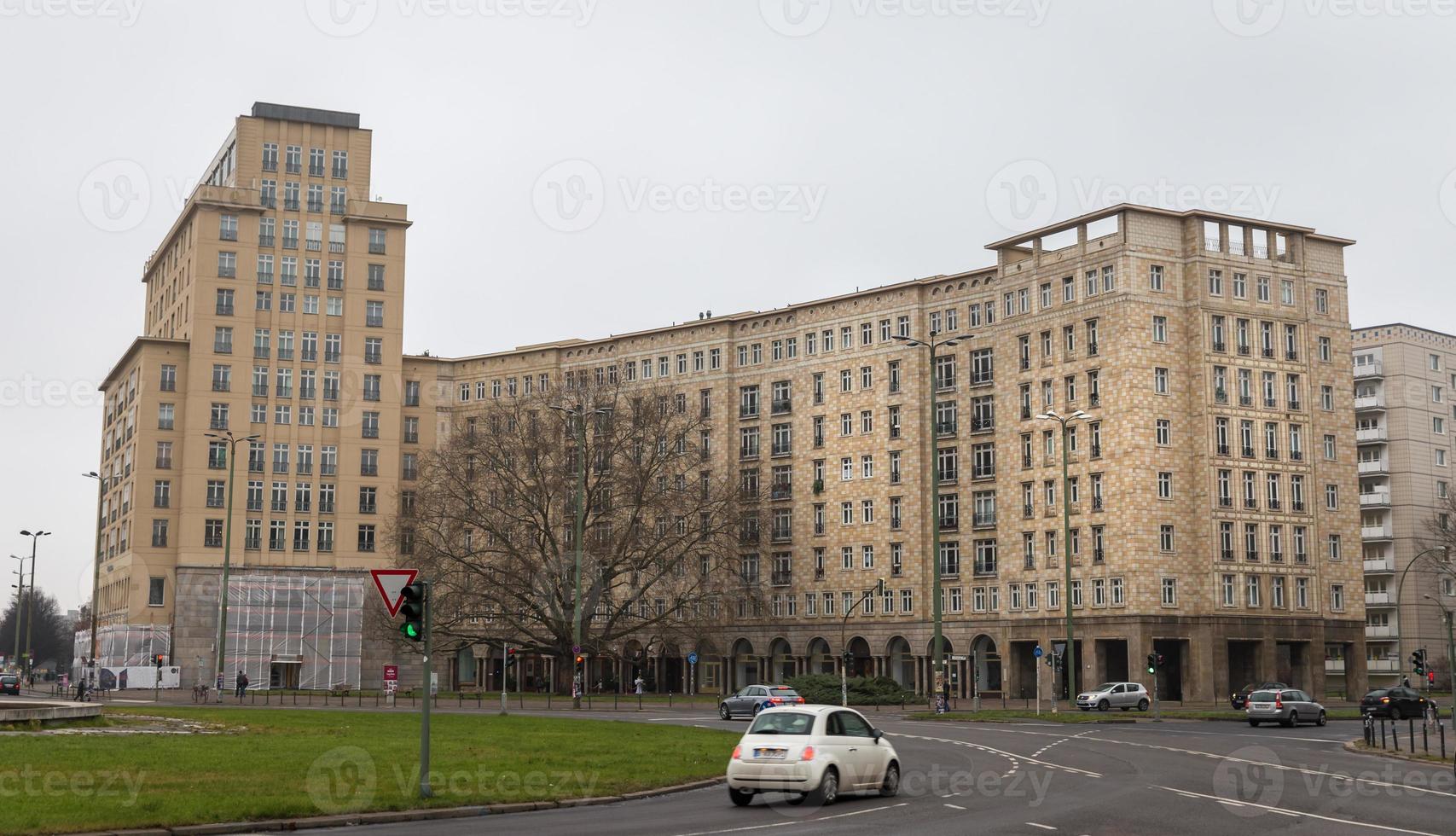 Buldings in Strausberger Platz, Berlin, Germany photo