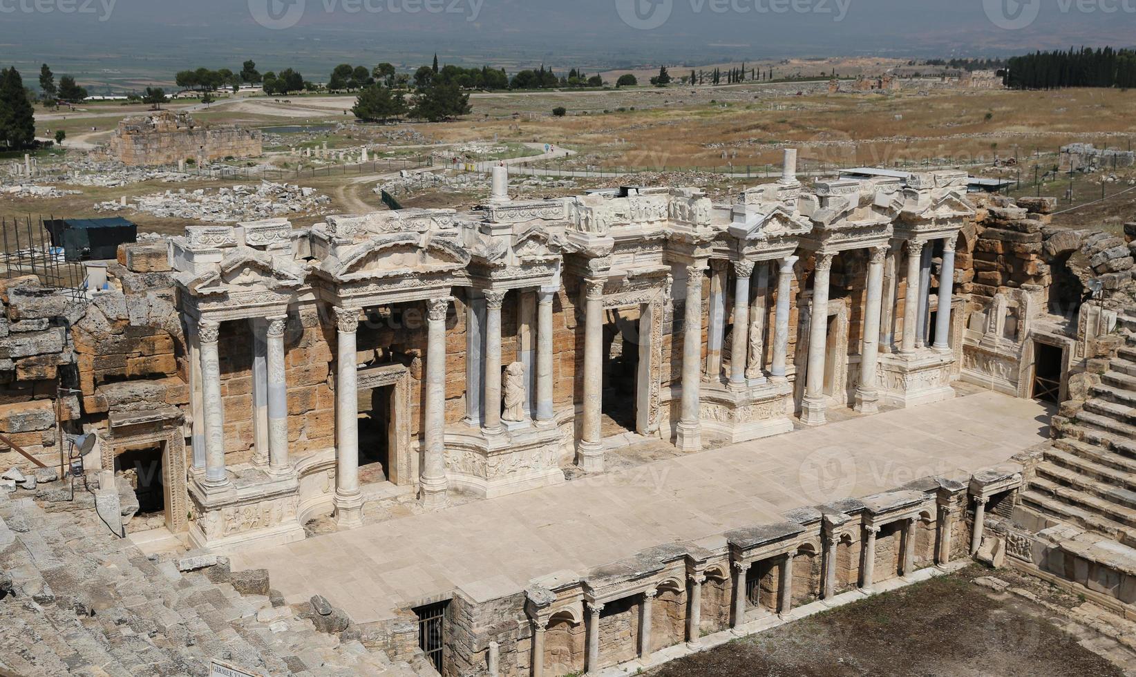 Theater of Hierapolis in Turkey photo