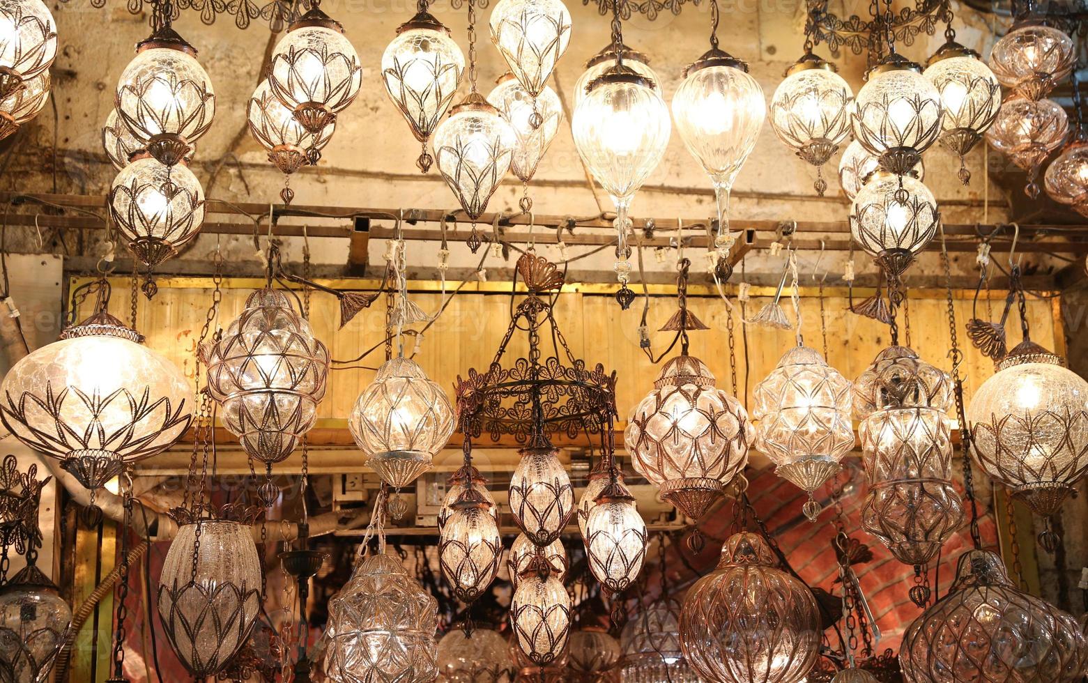 Turkish Laterns in Grand Bazaar photo