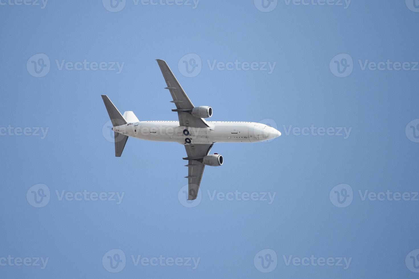 avión está aterrizando foto