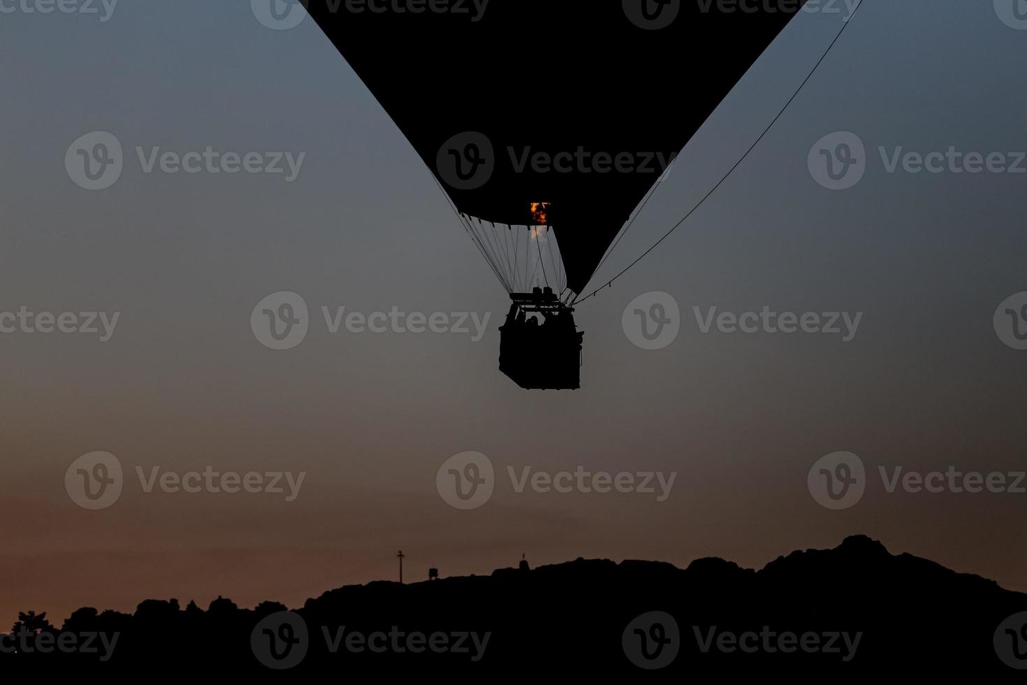 Hot Air Balloon Over Goreme Town photo