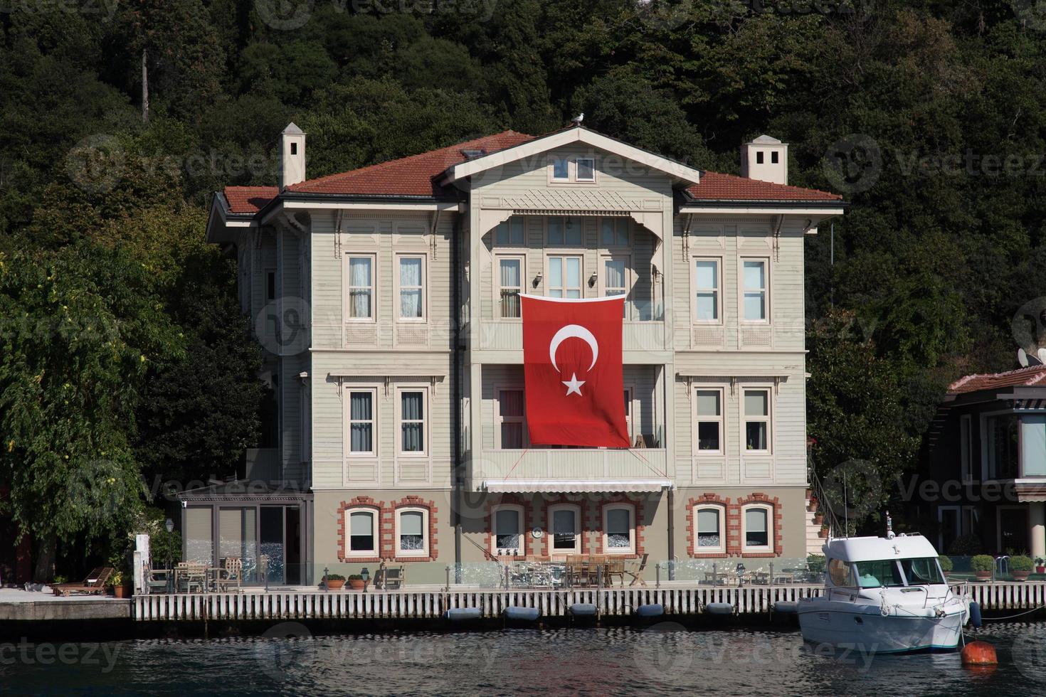 Building in Bosphorus Strait photo