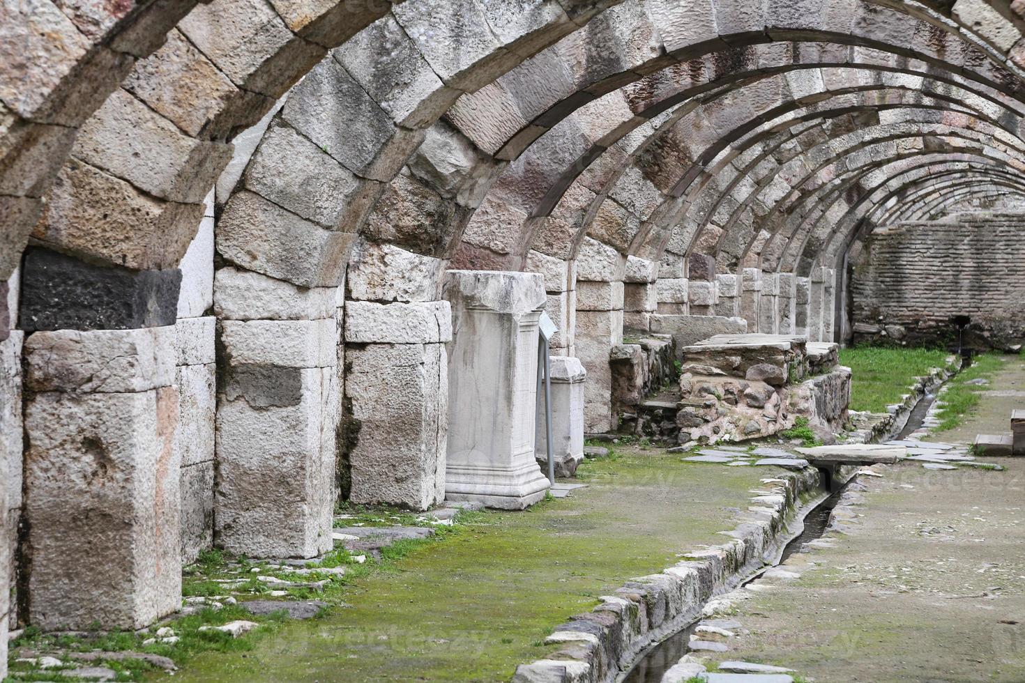 Agora of Smyrna in Izmir, Turkey photo