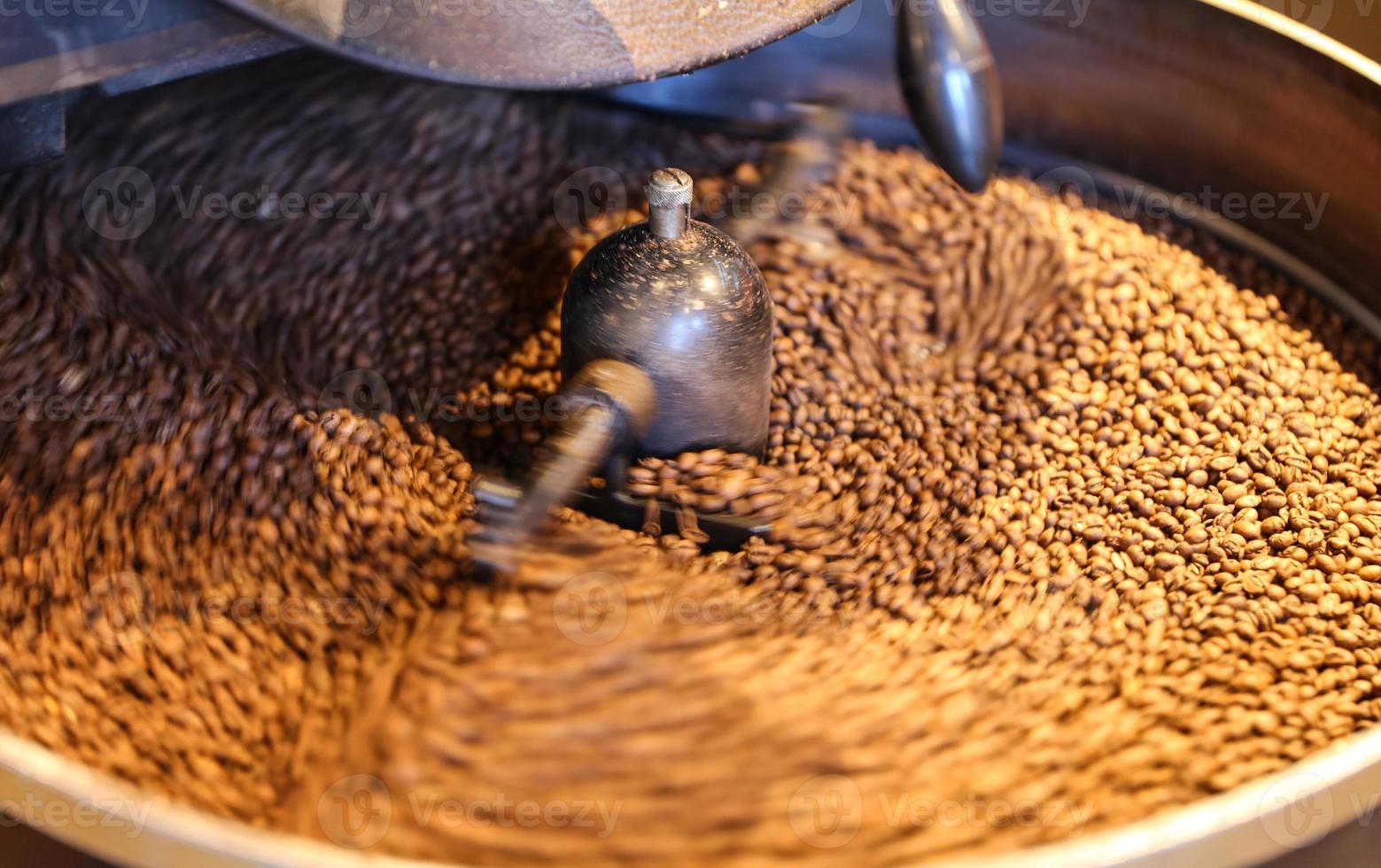 Green Coffee Beans Roasting photo