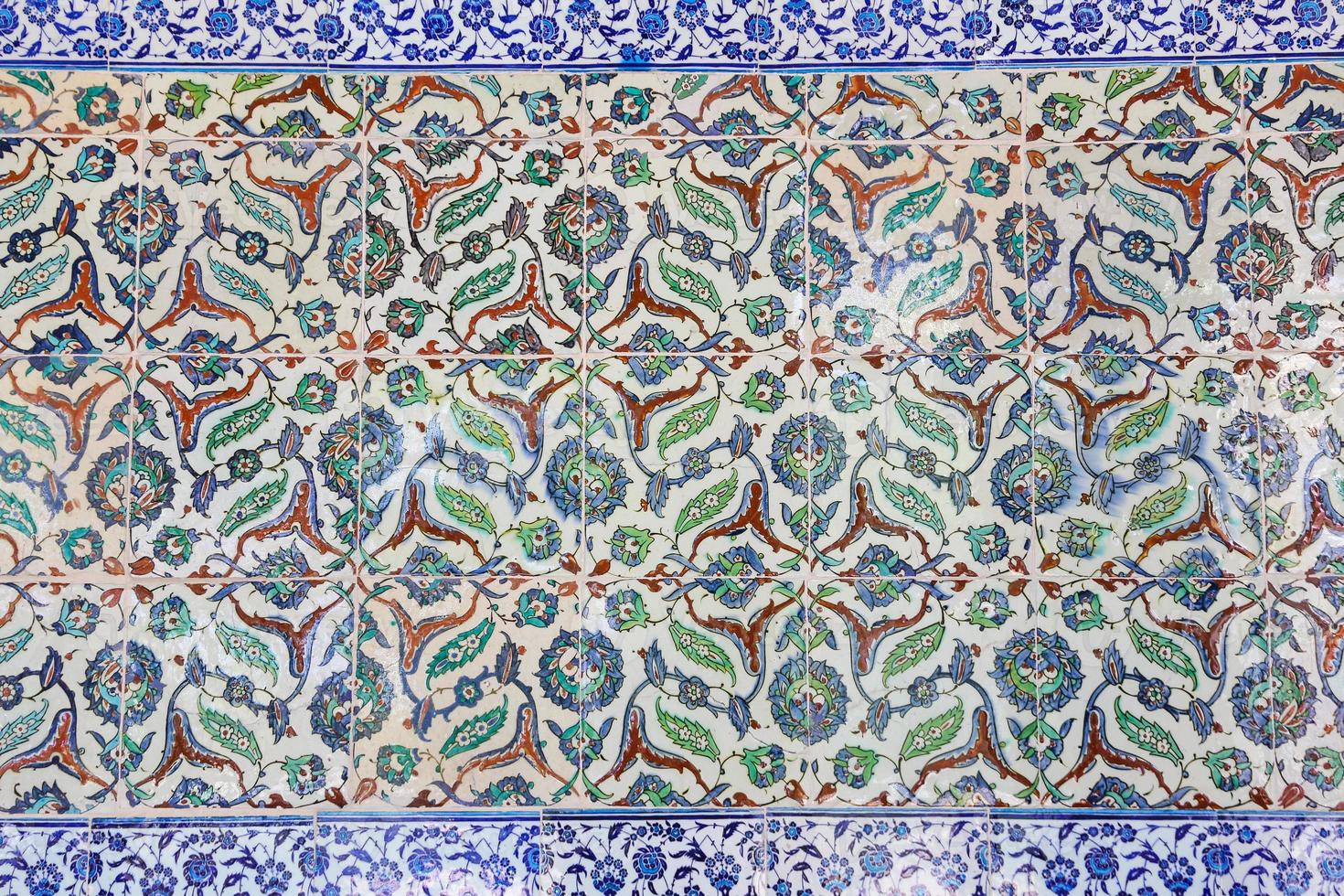 Blue Tiles in Topkapi Palace photo