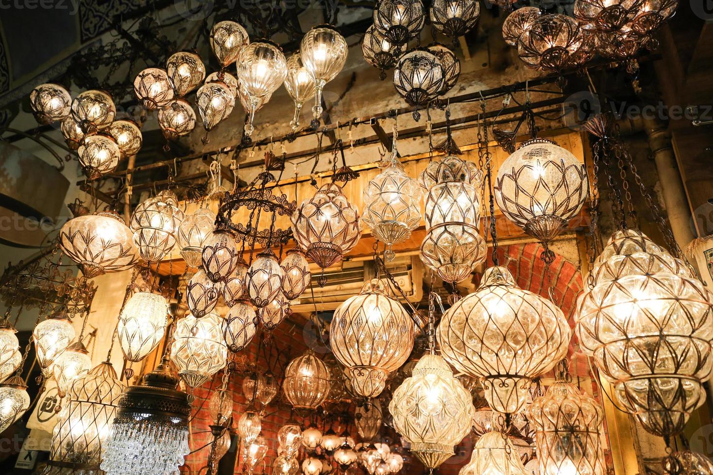 Turkish Laterns in Grand Bazaar photo