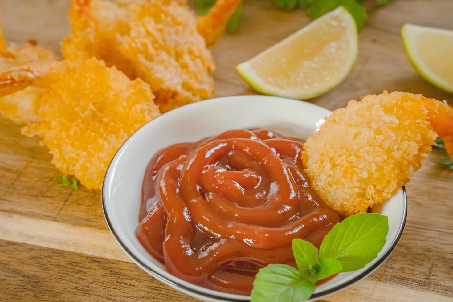 Lightly breaded then fried this Classic Fried Shrimp recipe is completely addictive photo