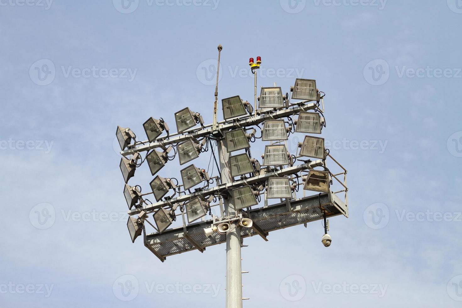 Ligting Equipment in Stadium photo