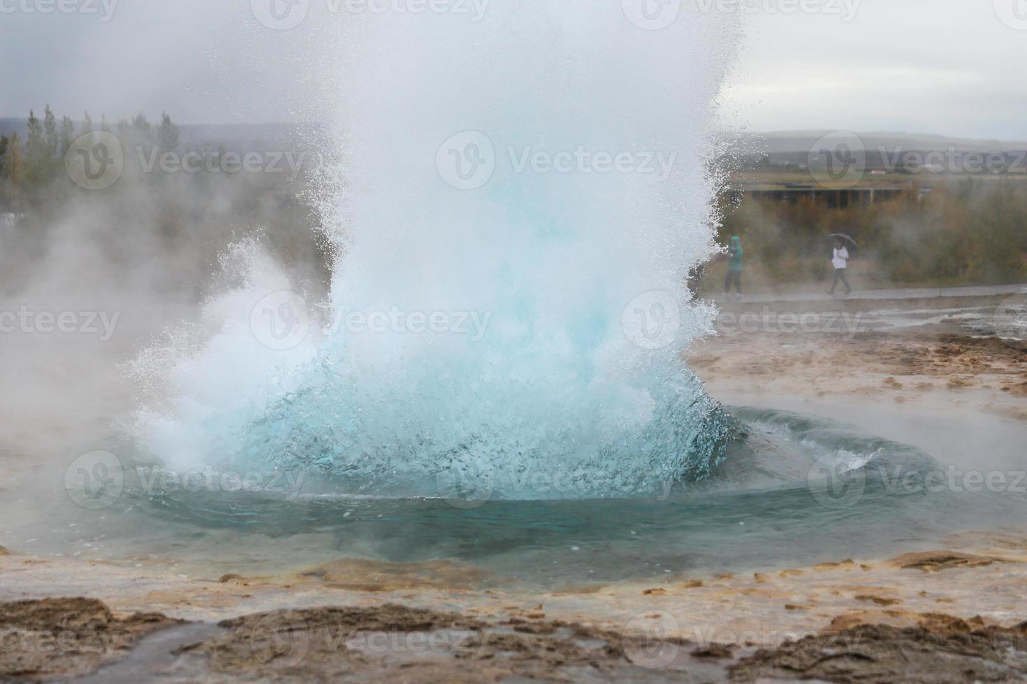 Strokkur Geysir in Iceland photo