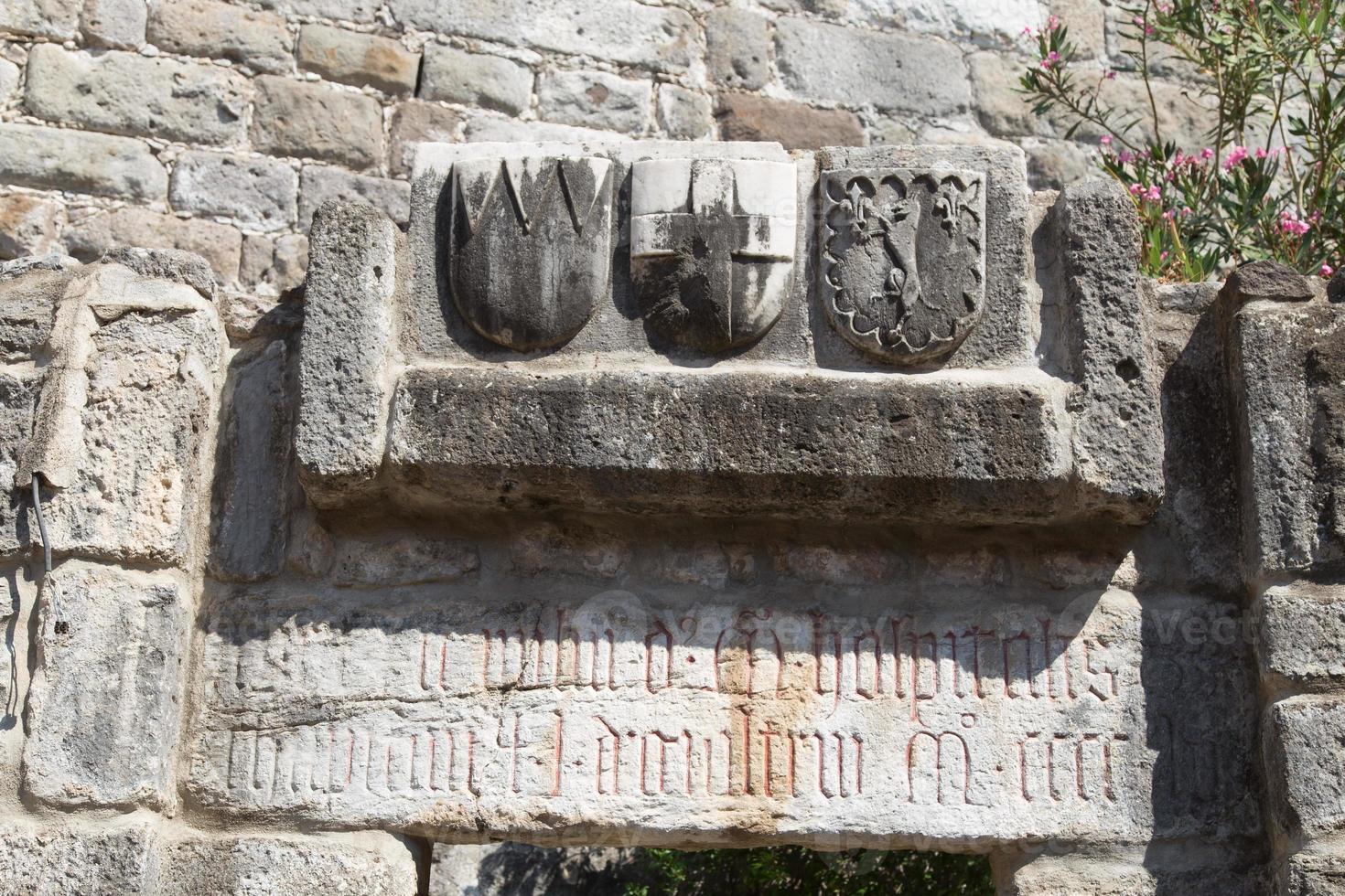 Knight Symbols in Bodrum Castle photo