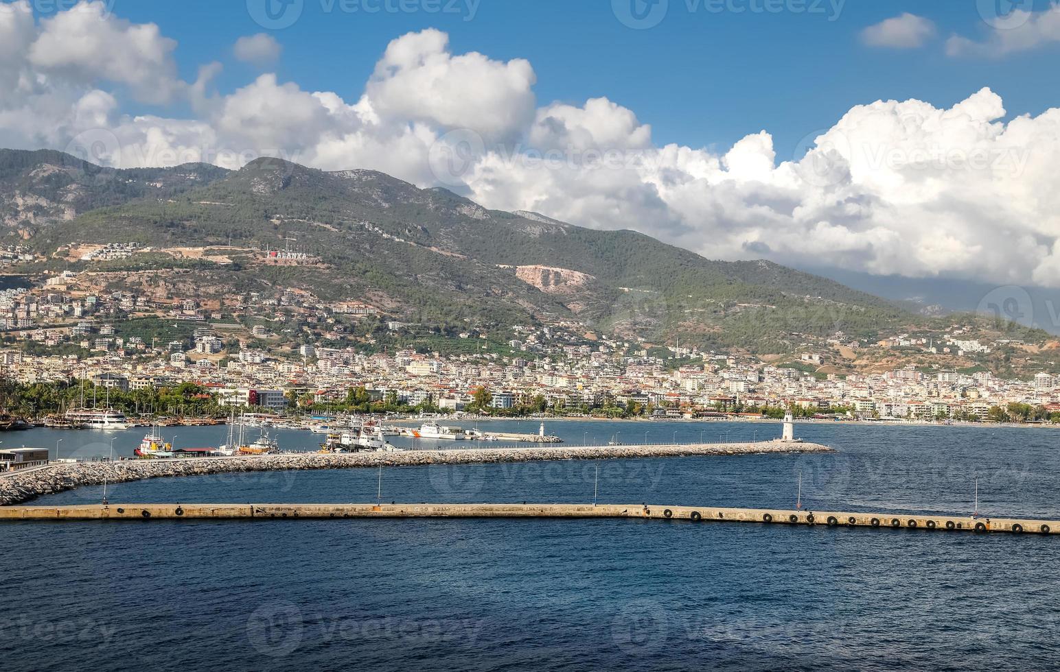 ciudad de alanya en antalya, turquía foto