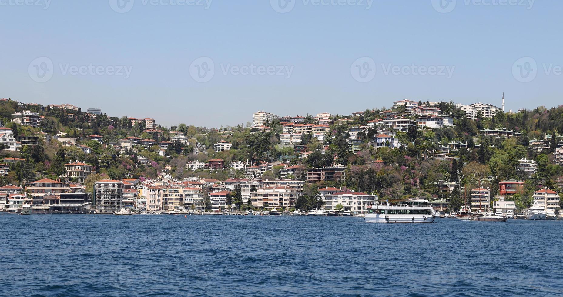 Buildings in Istanbul City, Turkey photo