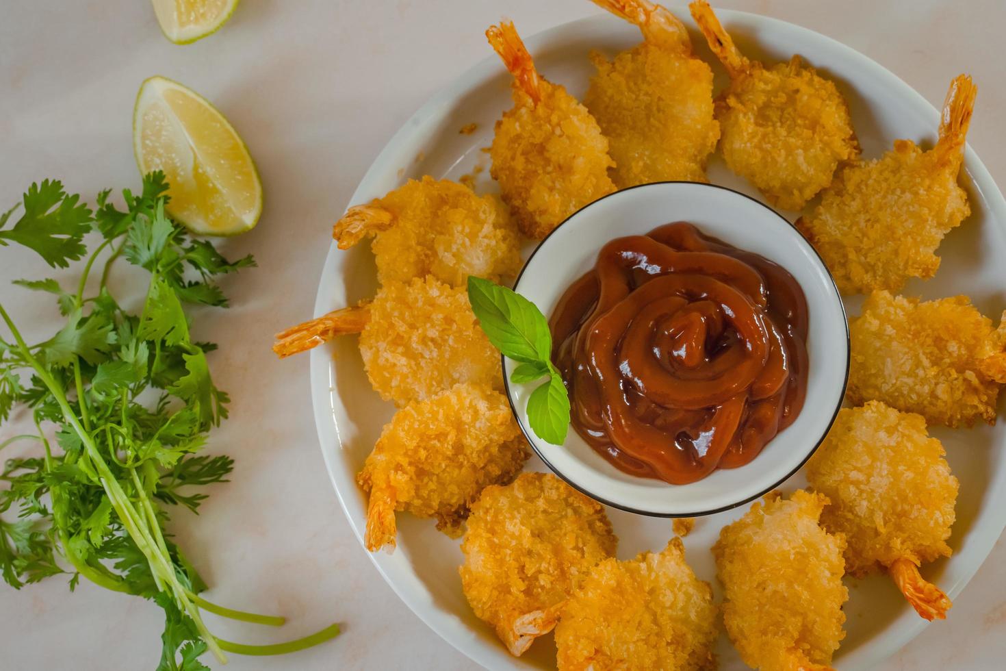 Lightly breaded then fried this Classic Fried Shrimp recipe is completely addictive photo